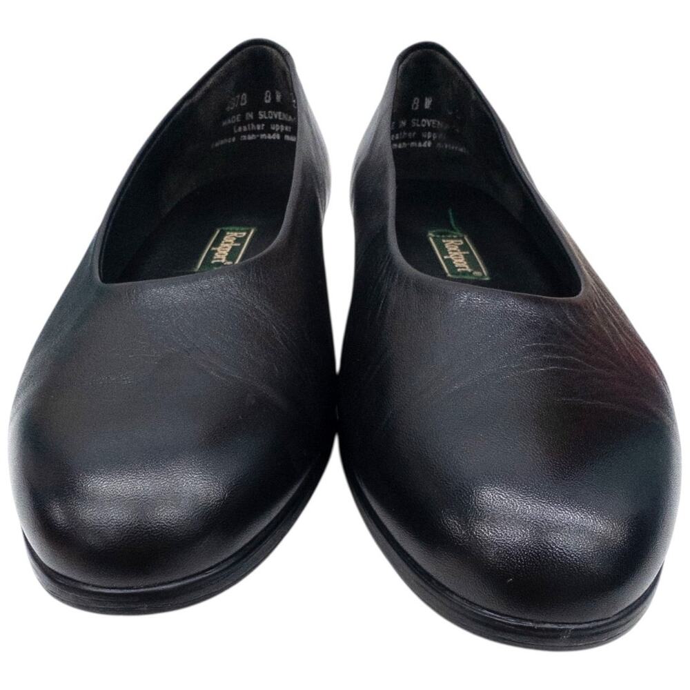 Rockport Women's Ballet Flats Women's Size 8 Wide Black Comfort Shoes - Picture 4 of 9
